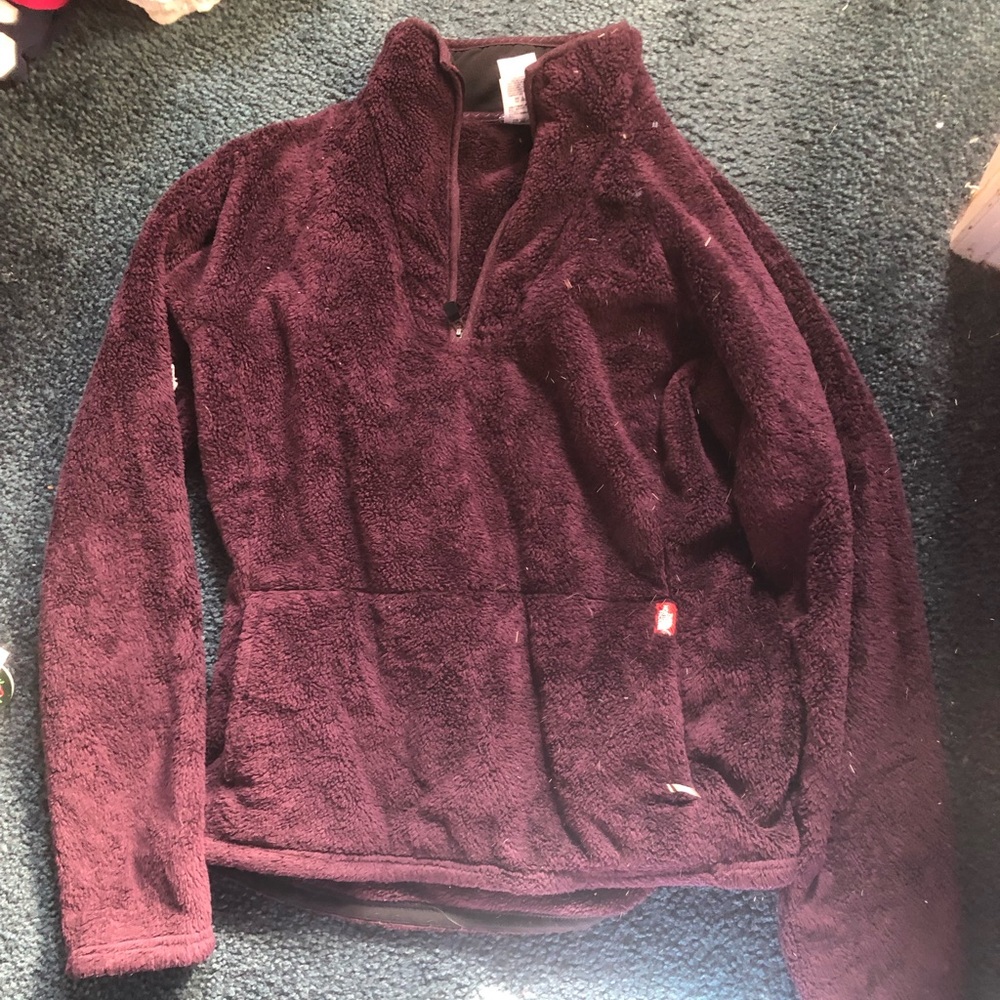 Purple women’s size medium north face fleece